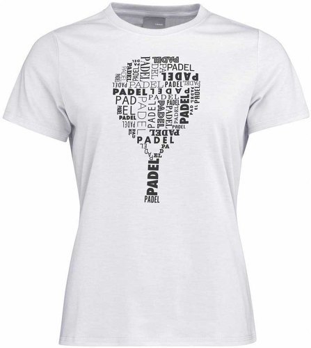 HEAD-Head T-shirt Manche Courte Padel Typo-0