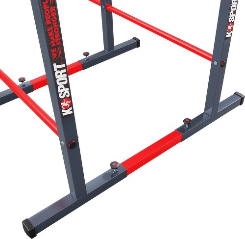 K-Sport GmbH-Station de musculation avec barres parallèles pour pompes, dips - KSH025-2