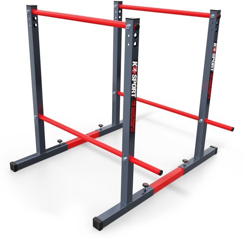 K-Sport GmbH-Station de musculation avec barres parallèles pour pompes, dips - KSH025-3
