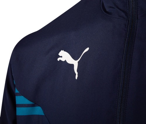 PUMA-Veste Pré-Match OM Bleu-3