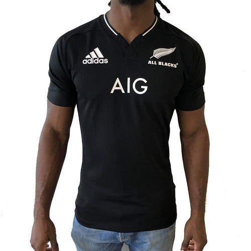 adidas Performance-Maillot Domicile All Blacks Primeblue Replica-4