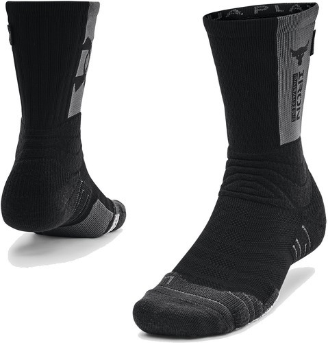 UNDER ARMOUR-UNDER ARMOUR CHAUSSETTES PLAYMAKER PROJECT ROCK CREW UNISEX-image-1
