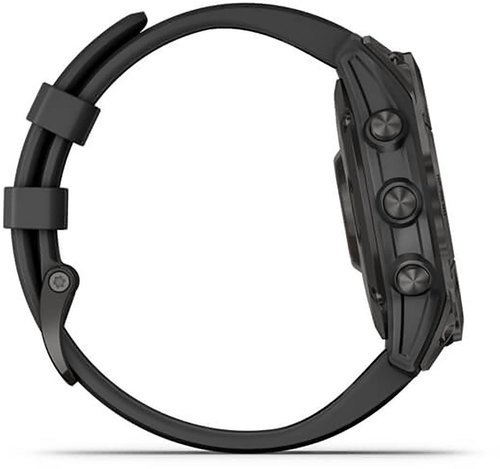 GARMIN-Epix 2 Sapphire Titane Carbon Gray DLC avec bracelet noir - 47mm-4