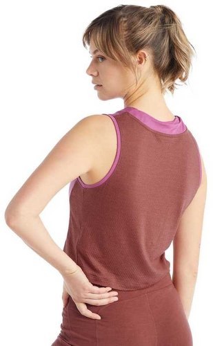 ICEBREAKER-Icebreaker T-shirt Sans Manches Zoneknit-1