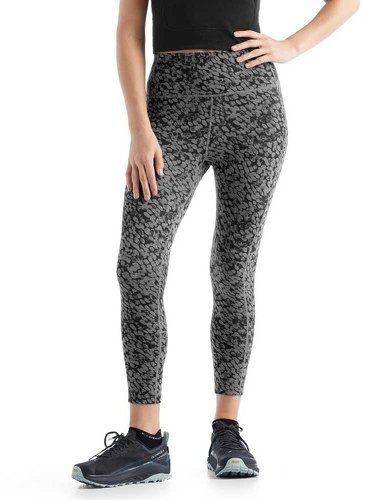 ICEBREAKER-Icebreaker Fastray High Rise Tights Forest Shadow - Pantalon de randonnée-0