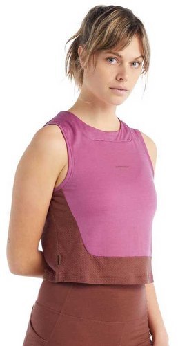 ICEBREAKER-Icebreaker T-shirt Sans Manches Zoneknit-0