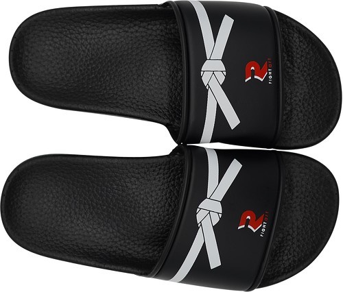 Fightart-Claquette Dojo enfant - noire blanche-1