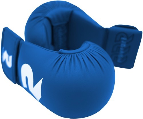Fightart-Mitaine de karaté entraînement et compétition - Modèle original bleu-image-1