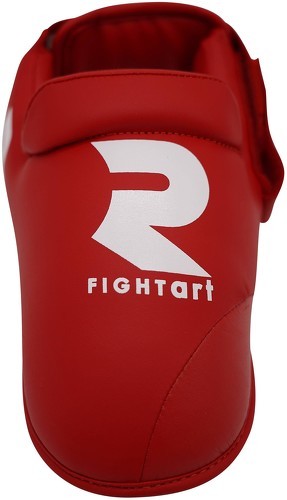 Fightart-Protège-pied de karaté - entraînement et compétition - Modèle rouge-4