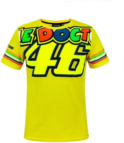 VR46 VALENTINO ROSSI-T-shirt VR46 THE DOCTOR Officiel MotoGP Valentino Rossi-1