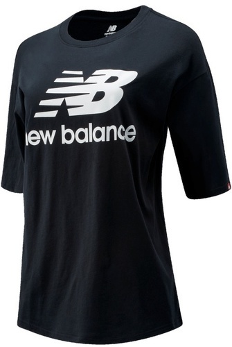 NEW BALANCE-New Balance Essentials Stacked Logo Tee-image-1