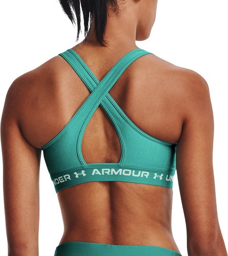UNDER ARMOUR-Under Armour Crossback Mid Hthr - Brassière de fitness-1