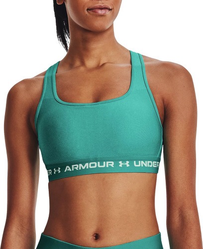 UNDER ARMOUR-Under Armour Crossback Mid Hthr - Brassière de fitness-0