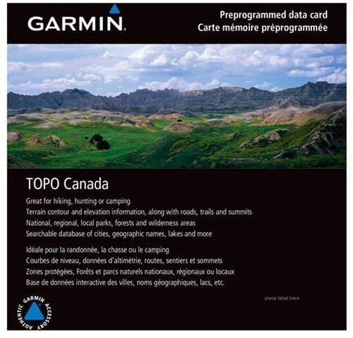 GARMIN-Carte Microsd/Sd Garmin Topo Canada-All - Montre connectée-0