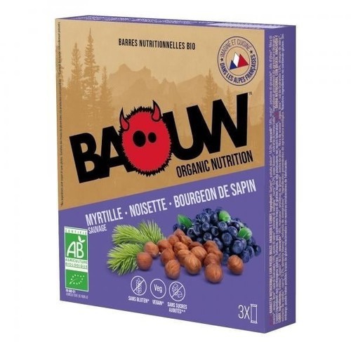 BAOUW-BAOUW Barres Énergétiques (Pack x3) BIO Myrtille - Noisette - Bourgeon de sapin-image-1