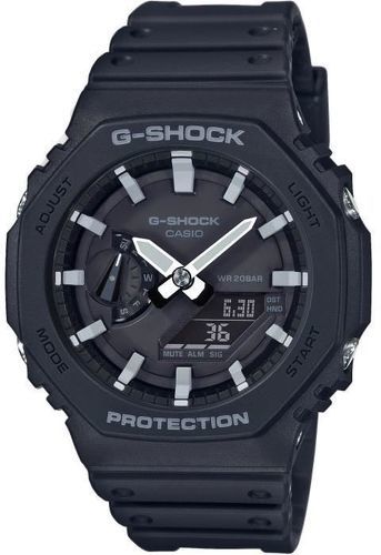 CASIO-CASIO G-Shock Montre - Résistante aux chocs - Multifonctions - Noir-3
