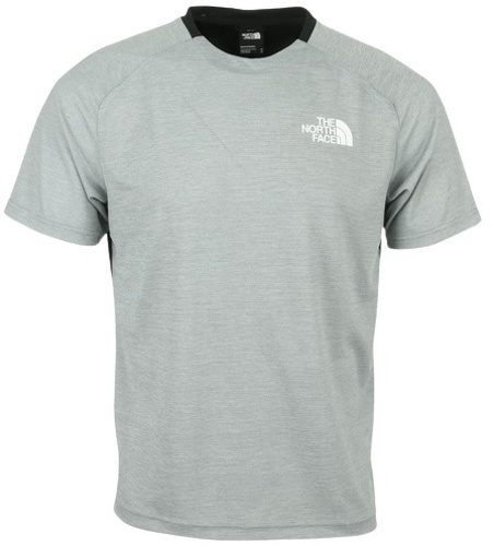THE NORTH FACE-The North Face M Tee Mountain Essentials Light Grey Heather-image-1