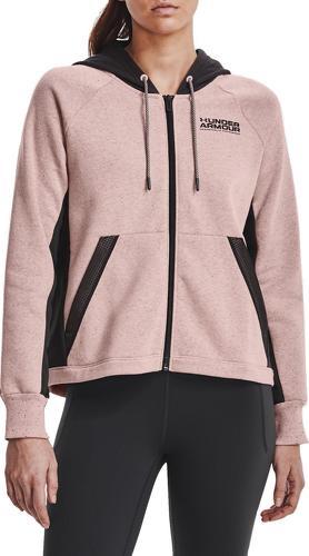 UNDER ARMOUR-Rival + Fz -Pnk - Sweat de fitness-0