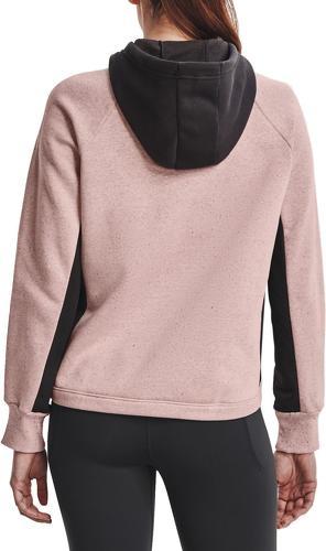 UNDER ARMOUR-Rival + Fz -Pnk - Sweat de fitness-1