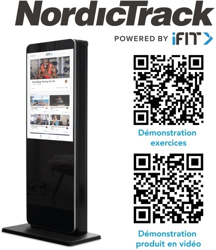 NORDICTRACK-Armoire d'entraînement connectée VAULT avec miroir / écran tactile 32" / rotation 360°-4