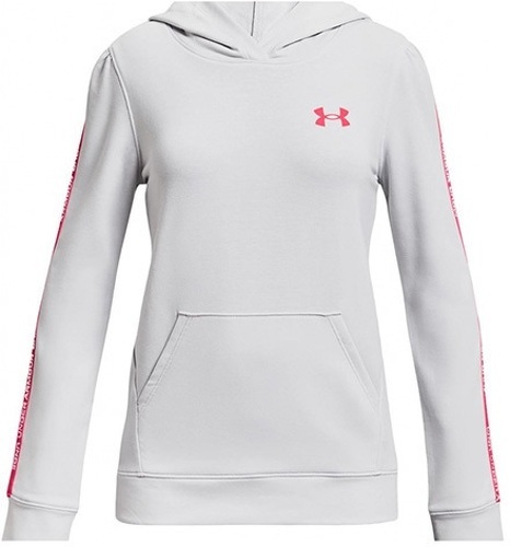 UNDER ARMOUR-Under Armour Girl's Rival Terry Longues Manches Gris Taille L-image-1