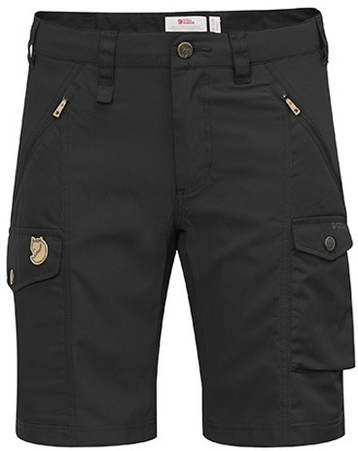 FJALLRAVEN-Fjallraven Nikka Shorts Curved W Womens, Black, 34-0
