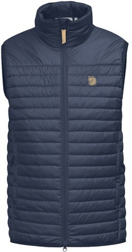 FJALLRAVEN-FJÄLLRÄVEN Abisko Padded Vest M Veste de Sport Homme Storm FR: S (Taille Fabricant: S)-0