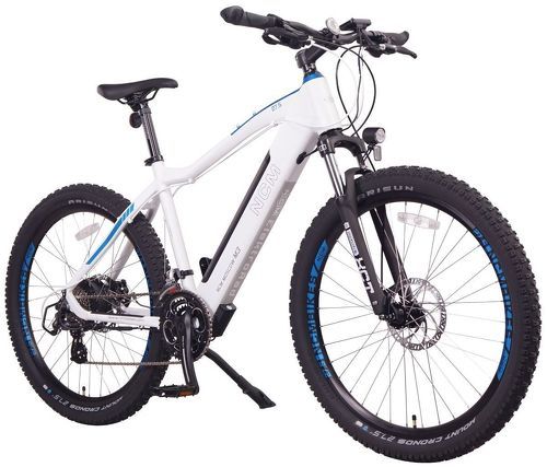 NCM BIKE-VTT électrique NCM Moscow M3 Blanc - 27,5'', 250W, Batterie 48V 12Ah 576Wh-1