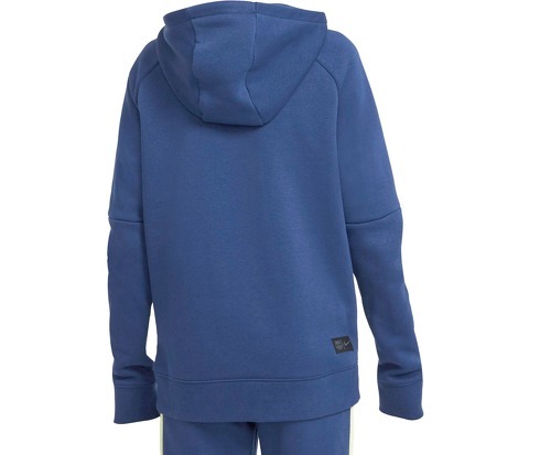 NIKE-Sweat à capuche Barça Fleece Bleu Junior-1
