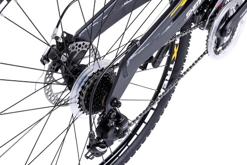 MOMABIKES-VTT, Eqx 27,5"- 5.0 , Aluminium, Shimano 24V, Freins à Disques, Tout suspendu-2
