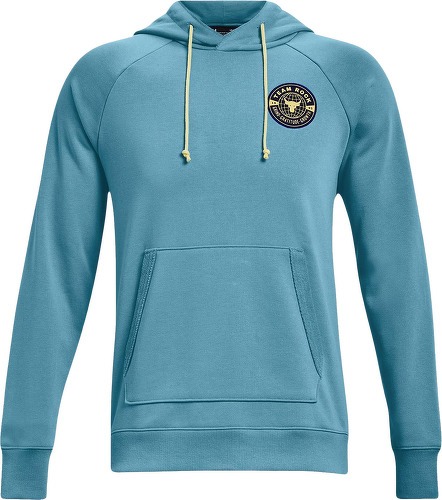 UNDER ARMOUR-Under Armour Project Rock Hvywght Terry Hd-Blu - Sweat de fitness-2