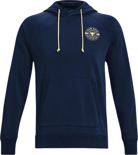 UNDER ARMOUR-Under Armour Project Rock Hvywght Terry Hd-Nvy - Sweat de fitness-2