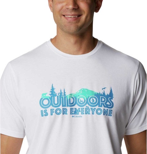 Columbia-Sun Trek Sleeve Graphic - T-shirt de randonnée-4