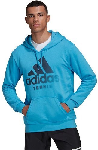 adidas Performance-Felpa Shirt Con Cappuccio Tennis Graphic-1