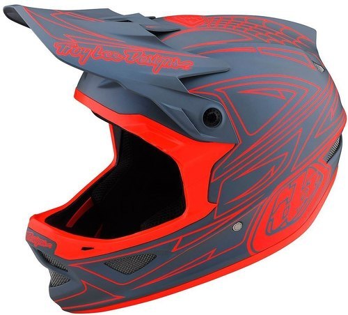 Troy lee designs-Troy Lee Designs Casque Descente D3 Fiberlite-0