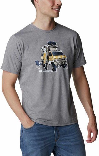 Columbia-Men S Sun Trek Sleeve Graphic - T-shirt de randonnée-2