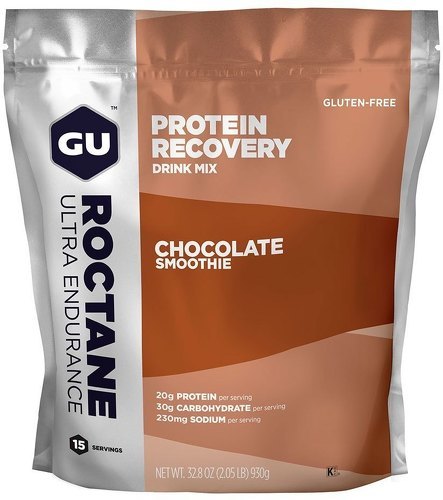 GU ENERGY-Gu Récupération De Protéines Roctane 930g 15 Portions Chocolat-image-1
