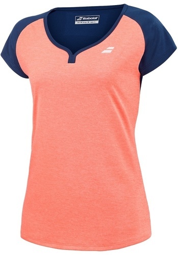 BABOLAT-Débardeur Femme Babolat Play Cap Corail-2