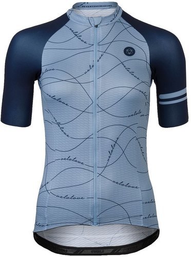Agu-Agu Maillot Manche Courte Velo Wave Essential-0