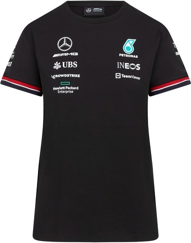 MERCEDES AMG PETRONAS MOTORSPORT-T-Shirt Femme Mercedes AMG Petronas Motorsport Team Officiel F1-image-1