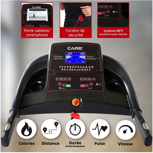 Care-Tapis de course connecté - 18km/h - CARE - Crosser - KINOMAP-4