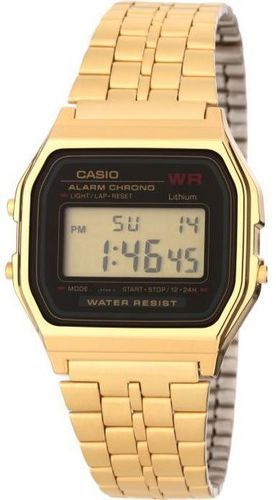 CASIO-CASIO Montre Quartz A159WGEA1EF Mixte-0