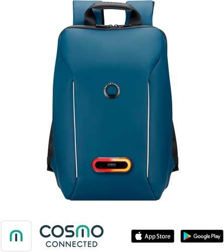 Cosmo-Sécurain Connecté Imperméable Avec Feu Arrière Connecté Et Intelligent - Sac à dos de vélo-0