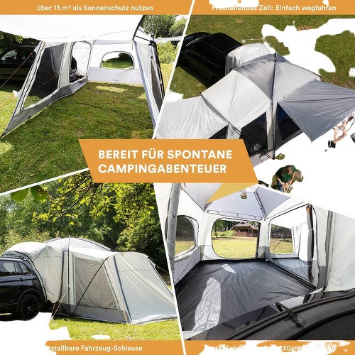 Skandika-Skandika Pitea Xl Cross - Tente de randonnée/camping-2