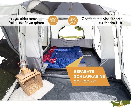 Skandika-Skandika Pitea Xl Cross - Tente de randonnée/camping-3