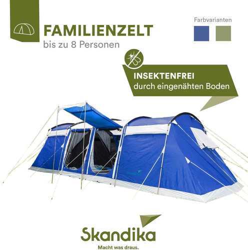 Skandika-Skandika Montana 8 Protect - Tente de randonnée/camping-1