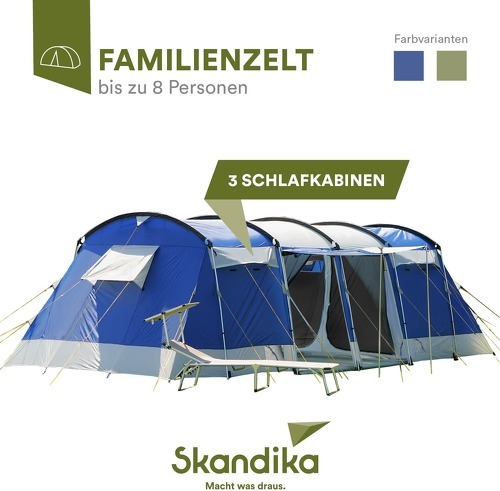 Skandika-Skandika Montana 8 Personnes - Tente de randonnée/camping-1