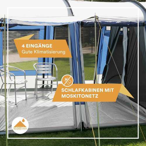 Skandika-Skandika Montana 8 Personnes - Tente de randonnée/camping-3