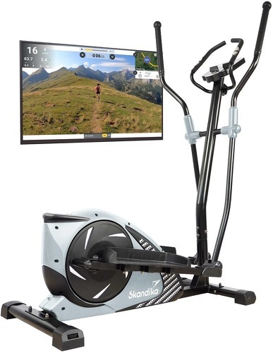Skandika-Skandika Adrett/Eleganse Avec Fonction Streaming - Velo elliptique-0