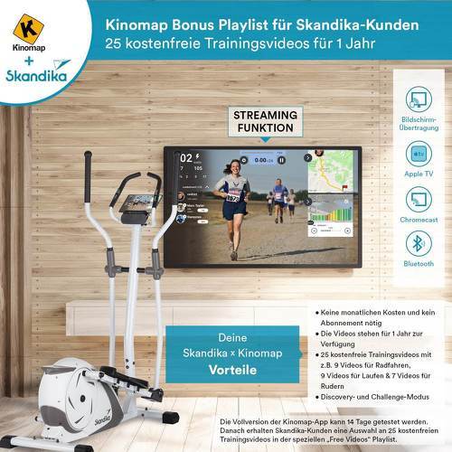 Skandika-Skandika Fint - Velo elliptique-2
